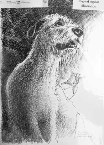 'Gelert and the kite dog'
From 'The Dog Hunters'
$NZ150 (approx $US100, £77, €85) 'Gelert and the kite dog'
From 'The Dog Hunters'
$NZ150 (approx $US100, £77, €85)